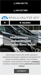 Mobile Screenshot of malliauto.fi